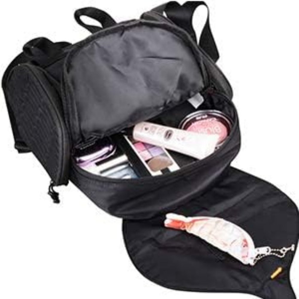 NWT Faux Leather Owl Embroidered Backpack School Bag Waterproof Lightweight cute - Picture 5 of 5